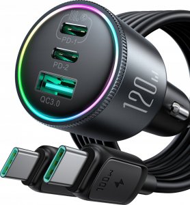 Ładowarka Joyroom JR-CCN07 1x USB-A 2x USB-C  (6956116788780) 7