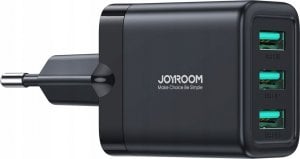 Ładowarka Joyroom Ładowarka sieciowa Joyroom JR-TCN02 3xUSB-A 17W 3.4A - czarna 1