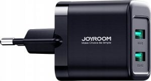 Ładowarka Joyroom Ładowarka sieciowa Joyroom JR-TCN01 2xUSB-A 12W 2.4A - czarna 1