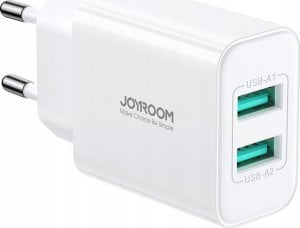 Ładowarka Joyroom Ładowarka sieciowa Joyroom JR-TCN04 2xUSB-A 10.5W 2.1A - biały 1