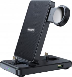 Ładowarka Joyroom Stacja ładująca 4w1 Joyroom JR-WQS02 iPhone AirPods Apple Watch składana - czarna 3