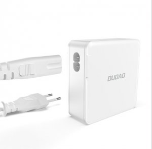 Ładowarka Dudao Szybka ładowarka sieciowa GaN 100W 2 x USB-C / 2 x USB Dudao A100EU - biała 6
