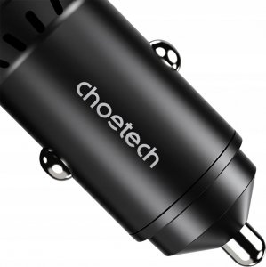 Ładowarka Choetech Ładowarka samochodowa Choetech TC0014 USB-C USB-A PD 60W z podświetleniem LED - czarna 4