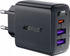 Ładowarka Acefast Ładowarka Acefast A57 PD 35W GaN 2 x USB-A + USB-C z 3 portami - czarna 1