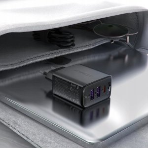 Ładowarka Acefast Ładowarka Acefast A57 PD 35W GaN 2 x USB-A + USB-C z 3 portami - czarna 6