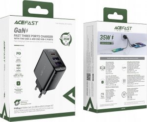 Ładowarka Acefast Ładowarka Acefast A57 PD 35W GaN 2 x USB-A + USB-C z 3 portami - czarna 7