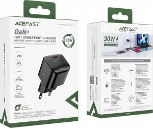 Ładowarka Acefast Ładowarka sieciowa Acefast A77 Mini PD 30W GaN USB-C - czarna 7
