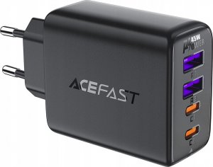 Ładowarka Acefast Ładowarka Acefast A61 PD 45W GaN 2 x USB-C + 2 x USB-A z 4 portami - czarna 1
