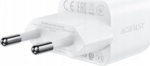 Ładowarka Acefast Ładowarka sieciowa Acefast A77 Mini PD 30W GaN + kabel USB-C - biała 3