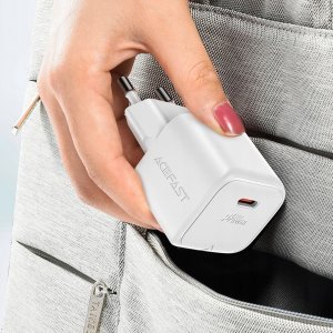Ładowarka Acefast Ładowarka sieciowa Acefast A77 Mini PD 30W GaN + kabel USB-C - biała 6