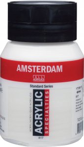 Artequipment Amsterdam Standard Series Acrylic Jar Pearl White 817 1