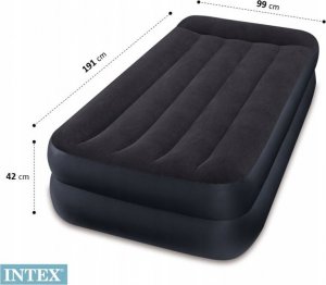 Intex Materac welurowy 191x99x42cm z wbudowaną pompką elektryczną (64122ND) 11