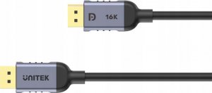 Kabel Unitek Unitek Przewód DisplayPort 2.1 8K@120Hz 1m 1