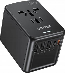 Unitek Ładowarka podróżna EU/US/UK/AUS PD 35 W 2