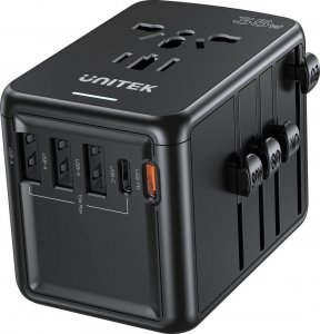 Unitek Ładowarka podróżna EU/US/UK/AUS PD 35 W 3