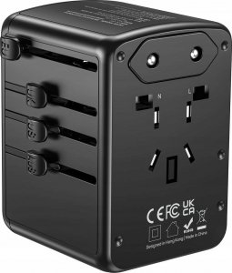 Unitek Ładowarka podróżna EU/US/UK/AUS PD 35 W 4