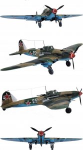 Academy Model plastikowy Il-2m3 Berlin 1945 1/48 3