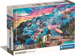 Clementoni Puzzle 500 elementów Compact Grecki widok 4