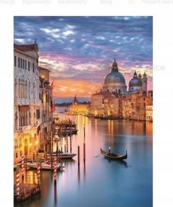 Clementoni Puzzle 500 elementów Compact Oświetlona Wenecja 2