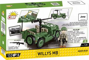 Cobi Klocki Willys MB 132 elementy 1