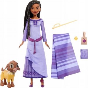 Mattel Zestaw Lalka Asha z Rosas Wish Życzenie 9