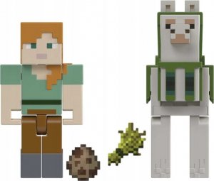 Figurka Mattel Figurka Minecraft Alex i Lama (HLB30) 1