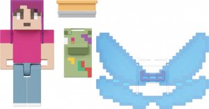 Figurka Mattel Figurka Minecraft Kreator, Artists Apron 8