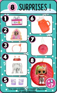 MGA Lalka L.O.L. Świąteczna niespodzianka 1 sztuka 593058 5