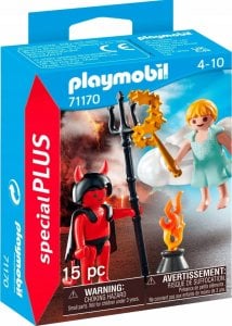 Figurka Playmobil Zestaw z figurkami Special Plus 71170 Aniołek i diabełek 1