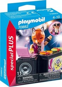 Figurka Playmobil Zestaw figurek Special Plus 70882 DJ ze stołem mikserskim 1