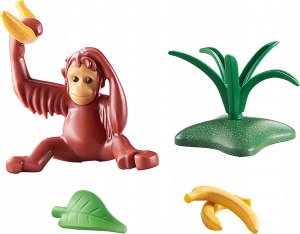 Figurka Playmobil Zestaw figurek Wiltopia 71074 Mały orangutan 2