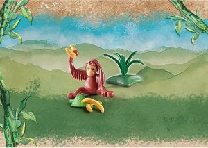 Figurka Playmobil Zestaw figurek Wiltopia 71074 Mały orangutan 3