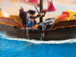 Figurka Playmobil Zestaw z figurkami Pirates 71418 Statek piracki 5