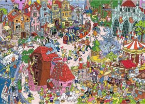 Trefl Puzzle Spy Guy Lost Items Gdańsk 500 elementów 2