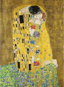 Trefl Puzzle drewniane 200 elementów Pocałunek Gustav Klimt 2