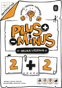 Piatnik Gra Plus minus. Nauka liczenia 1