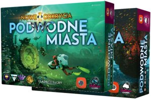 Portal Games Gra planszowa Podwodne miasta + dodatek Nowe Odkrycia 1