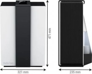 Nawilżacz powietrza Stadler Form Nawilżacz z funkcją oczyszczacza Stadler Form Robert (biało-czarny) 18