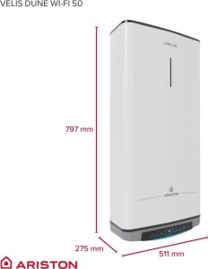 Bojler Ariston Velis 3.0 Dune WiFi 50 1.5 kW (4018000) 6