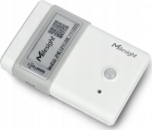 MILESIGHT Milesight AM107 Czujnik monitorowania otoczenia wewnętrznego LoRaWAN 7w1 Pomiary: Temperatury Wilgotności Co2 Ciśnienia Ruchu Natężenia Światła TVOC wyświetlacz E-Ink Bateryjny 11