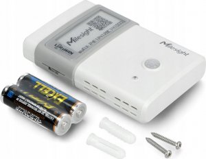 MILESIGHT Milesight AM107 Czujnik monitorowania otoczenia wewnętrznego LoRaWAN 7w1 Pomiary: Temperatury Wilgotności Co2 Ciśnienia Ruchu Natężenia Światła TVOC wyświetlacz E-Ink Bateryjny 14