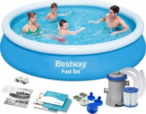 Bestway Basen ogrodowy rozporowy, zestaw 9w1, Bestway, 366x76 cm 1