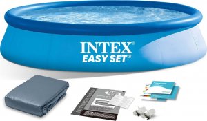 Intex Basen ogrodowy rozporowy, 2w1, Intex, 396x84 cm 1