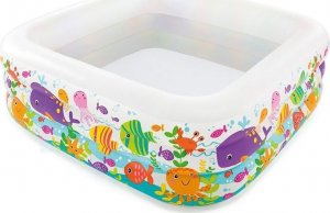 Intex Basen dmuchany dla dzieci, akwarium, Intex, 159x159x50 cm 1