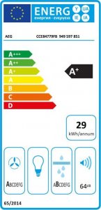 Płyta grzewcza AEG Kaitlentė AEG CCE84779FB (Pažeista pakuotė) 6