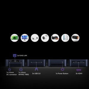Komputer Blackview MP80 Intel N97 16 GB 512 GB SSD Windows 11 Pro 7