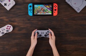 Pad 8BitDo 8BitDo SN30 Pro (Hall Effect Joystick), Gamepad (grey) 2