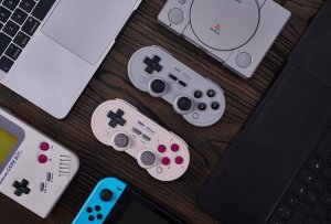 Pad 8BitDo 8BitDo SN30 Pro (Hall Effect Joystick), Gamepad (grey) 5