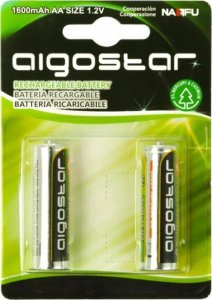 Aigostar  Ładowalna bateria AA 1600mAh 1.2V 2 szt. Ładowalna bateria AA 1600mAh 1.2V 2 szt. 1