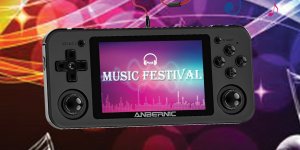 Konsola przenośna Anbernic Konsola Anbernic RG351P czarny/black 11